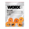 Worx (6) Pack Replacement Spools for Grass Trimmer (WA0010)