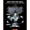 MELASA Safety Goggles ANSI Z87.1, Anti-Fog Protective Lab Goggles, Eye