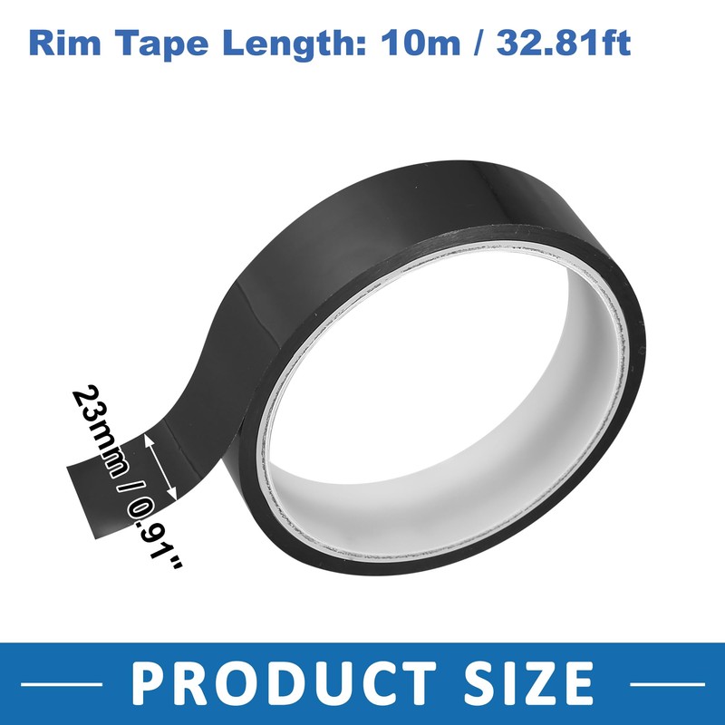 A ABSOPRO Tubeless Bike Rim Tape Strip 23mm Width 10m