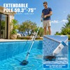 EARTHCRAFT 18.5 GPM Suction Pool Vacuum for Above Ground Pool,Hot