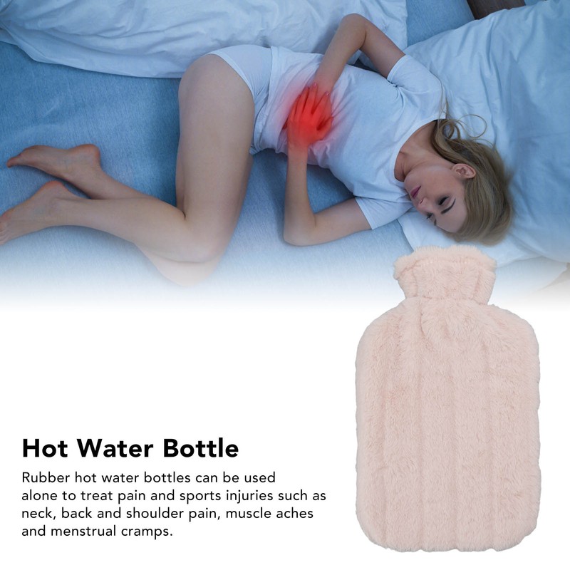 2000ML Hot Water Bag High Density Injection Hot Water Bottle