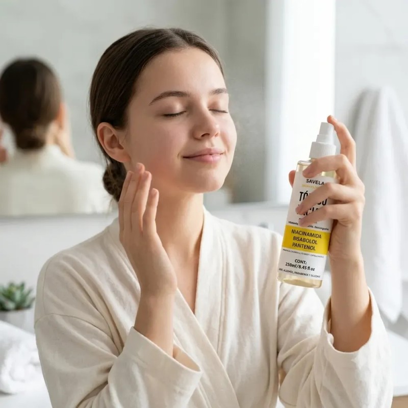 Tónico Facial Sensible Niacinamida Bisabolol Pantenol 250ml