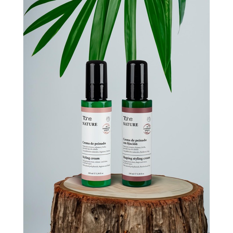 Tahe Nature Styling Cream for All Hair Types with Heat