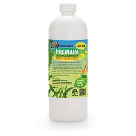 Citrus Tree Specific Organic Liquid Kelp Fertilizer by Gardenera - 32 oz - Maximize Citruses Growth and Fruit Development Naturally