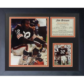 Legends Never Die Jim Brown Sitting Collage Photo Frame, 11" x 14"