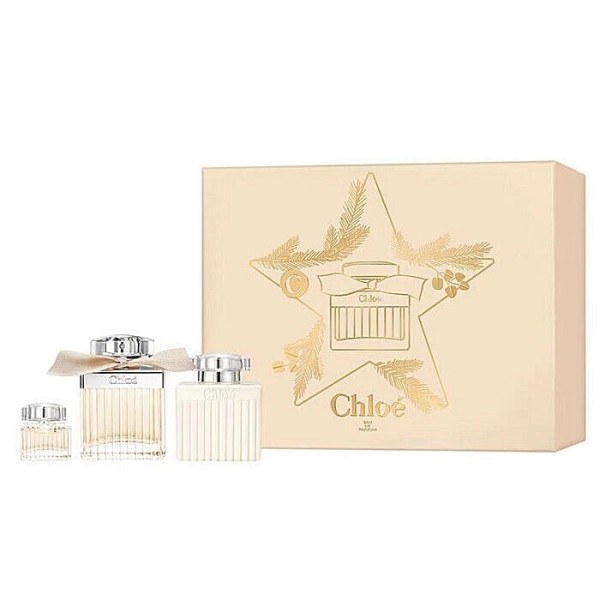 Chloé Chloe 3 pc Set EDP Spray, EDP Travel Spray,