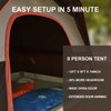 CAMPROS CP Tent 8 Person Camping Tents, Waterproof Windproof Family