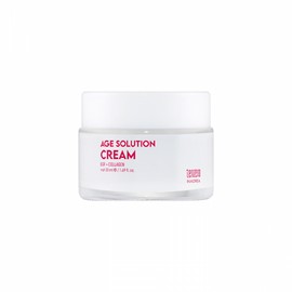 Ten Zero Age Solution Cream 50ml Elasticity Moisturizing Wrinkle Improvement Nutrition Anti-Aging Cream / 텐제로 에이지 솔루션 크림 50ml 탄력 보습 주름개선 영양 안티에이징 크림