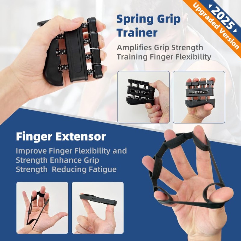 Grip Strength Tester Hand Dynamometer - Grip Strength Trainer Hand