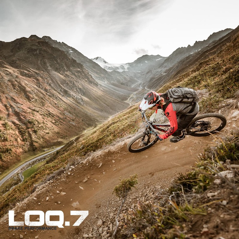 LOQ.7 Bicycle Brake Pads - Organic (Resin) Compatible with Magura