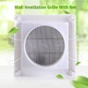 Fdit Plastic Ventilation Grille Cover 3 Ventilation Grille with Plastic