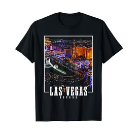 Las Vegas Nevada Skyline USA Souvenir T-Shirt