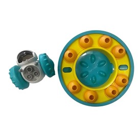 Piggy Poo and Crew Interactive Slow Feeder Games for Dogs Puppies Pigs Rabbits Cats Small Animals