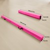 FINCOME Gymnastics Balance Beam Foldable 8ft Pink, Foam Gymnastic Beam