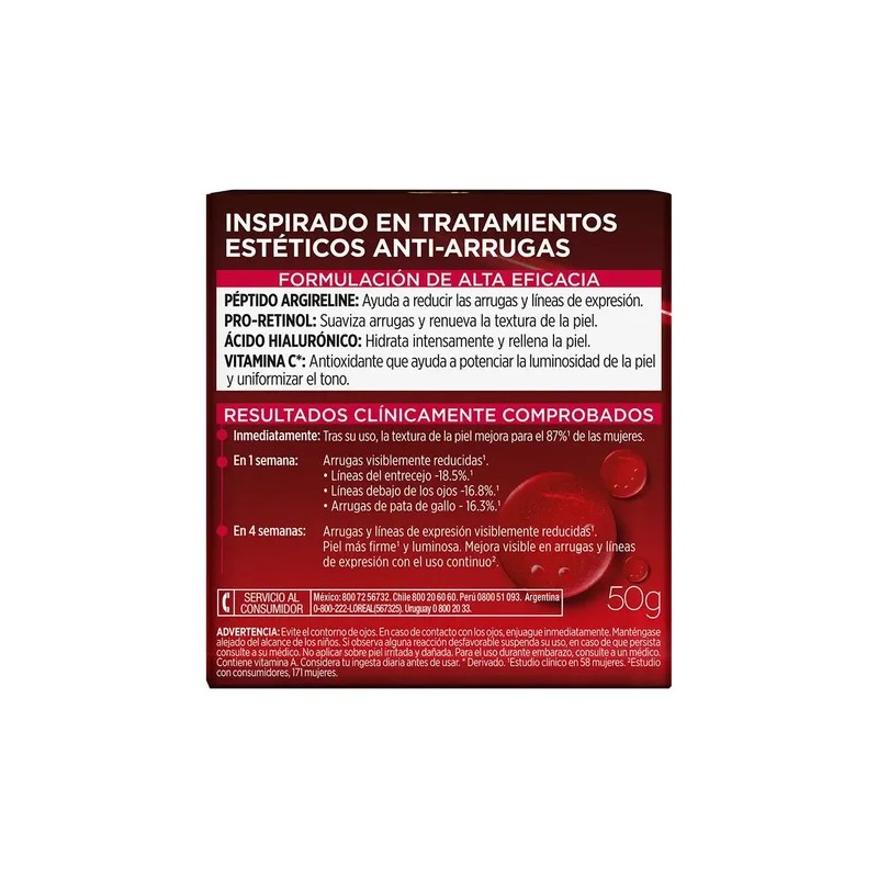 LOréal Paris Revitalift Laser Crema Noche Anti-edad 50ml Night Anti-Aging