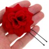 Artibetter Horquillas Rosa Roja Accesorios Para El Cabello 4 X