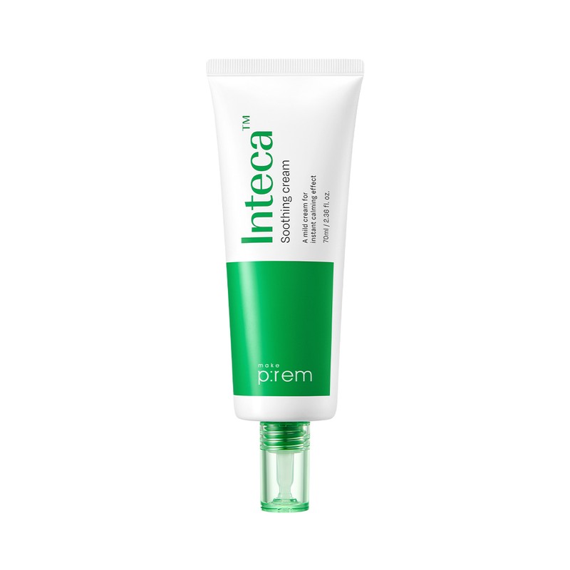 makeprem Inteca Soothing Cream 70ml - makeprem Inteca Soothing Cream