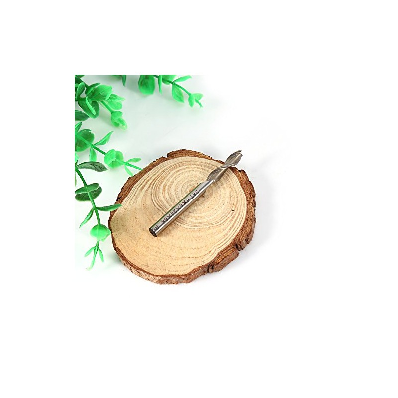 1 Piece 2 Flute HSS Aluminium End Mill Cutting CNC