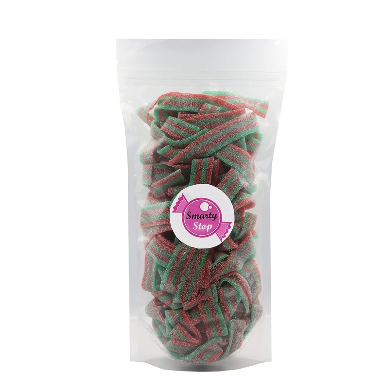 Smarty Stop Every Sour Belts Flavor Gummy Candy 1 Pound