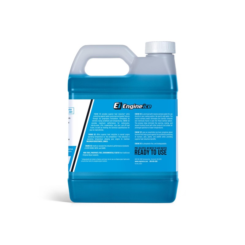 Engine Ice Off-Road High-Performance Motorcycle Coolant and Antifreeze Blue