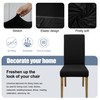BIETYONE Dining Chair Cover,Dining Room Chair Covers Set of 4,Stretch