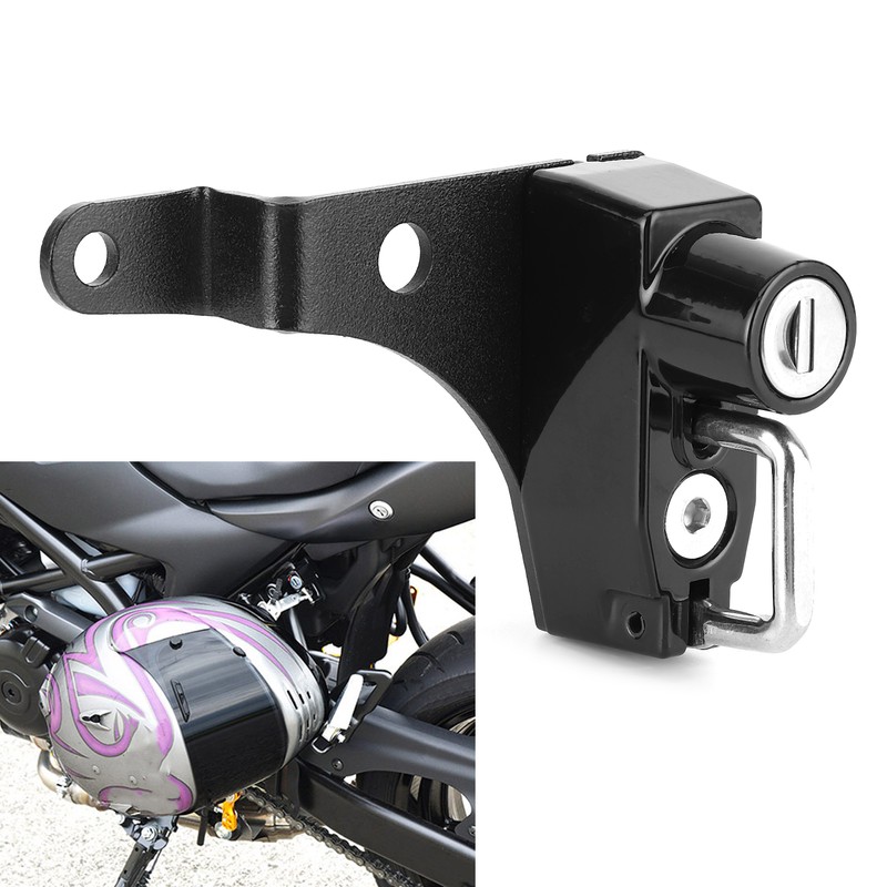 Motorcycle Helmet Lock AntiTheft Motorbike Helmet Lock Kit Fit for