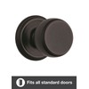 BRINKS - Ganyon Interior Keyless Hall Closet Door Knob, Tuscan
