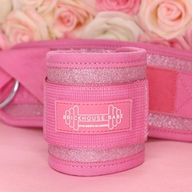 Women Glitter Ankle Straps For Cable Machine 2pc | Set of 2 - Specification: Lilac