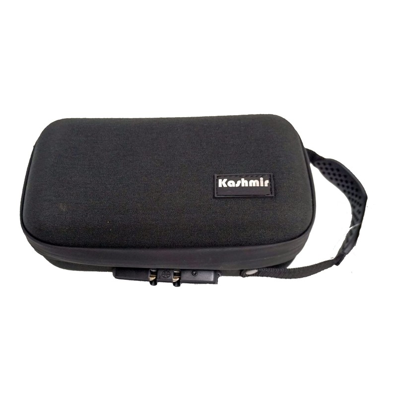 Kashmir Accessories Case Carbon Lining Storage Bag with Combination Lock,