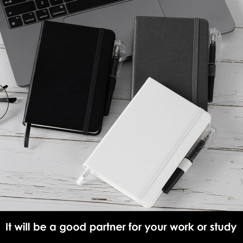 NIRMIRO Small Notebook Pocket Size Journal 3.7" x 5.7", 3