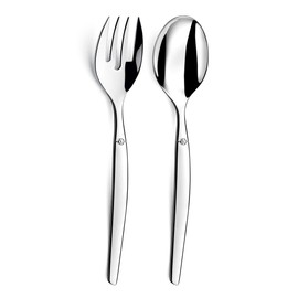 Lou Laguiole Jet 2 251300V000A23 Salad Servers 18/0 Stainless Steel Mirrored Steel