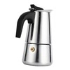 Stainless Steel Percolator Moka Pot Coffee Maker Stove Home Office