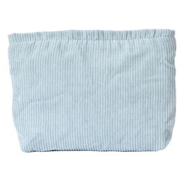 Toiletry Bag, Large Toiletry Bag, Women's Corduroy Bag, Large Capacity, Quilted Toiletry Bag, blue, 1 piece