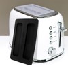 Silicone Toaster Dust Cover 2 Slice Toaster Lid Electric Bread
