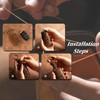 CaseCare Leather Key Fob Cover with Keychain Compatible with Malibu