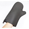 Creative Home Black Neoprene Oven Mitt Glove Insulated for Cooking