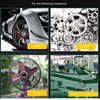 LCD Contact RPM Tachometer Photoelectric Non Contact Motor Tachometer Measuring