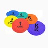 Splay Sequence Numbered Markers Circle | Indoor Outdoor Sports Training