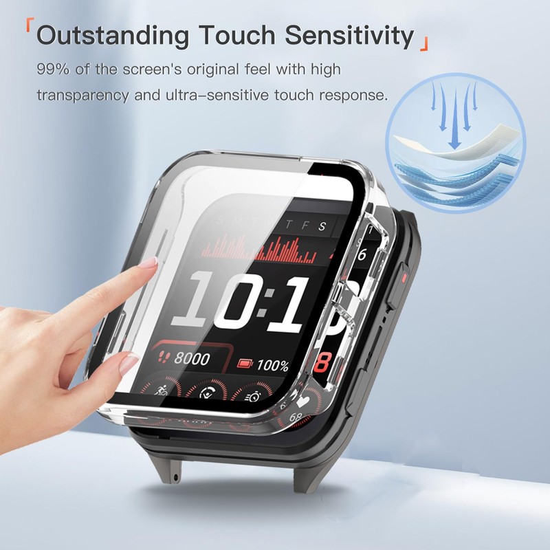 Case Cover for Garmin Venu X1,Hard PC Protective Case with