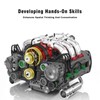 Mould King Flat Engine Building Sets, V8 Model Engine Kit