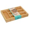 5five Cutlery Tray 6 Compartments Expandable Bamboo