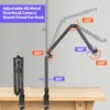 Overhead Phone Camera Mount, 37.4" Long Camera Desk Mount Webcam
