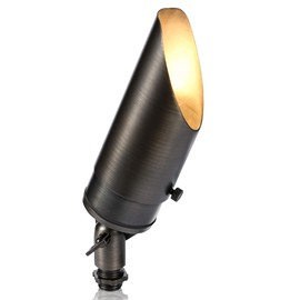 Gardencoin Solid Brass Low Voltage Landscape Lighting Outdoor Spotlight 12V(Without Bulb)