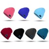 Bluetooth Beanie Hat Rechargeable Beanie Hat with Built In Mic