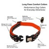 Long Paws Comfort Collar, Reflective, Padded Dog Collar, Extra Small,