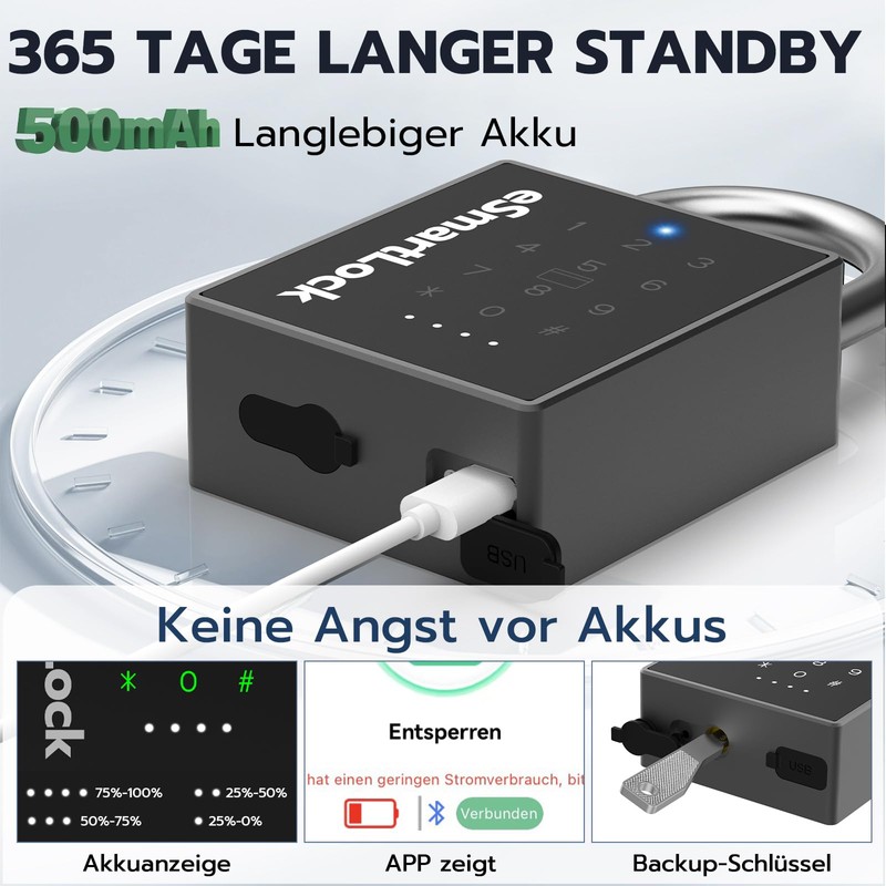 Padlocks with Keys, Password Padlock with Card Through, Waterproof for