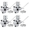 Greluma 4 PCS Piercing Valve Sets BPV-31 Refrigerator Faucet Valve