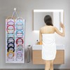 SMUK Hanging Headband Holder Organizer for Girls, Wall-mount Headband Storage