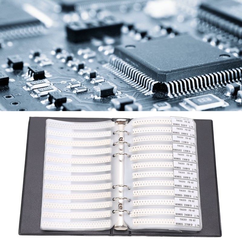 SMD Resistor Sample Book 4250Pcs 170 Value 0805 Series Electronic