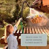 Bernini FlexEnd Garden Wand, Flexible Hose Sprayer with Fireman Nozzle
